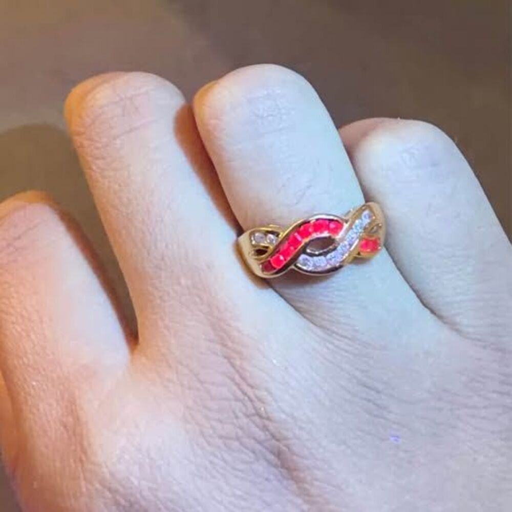 Gold Wash on Sterling Ring